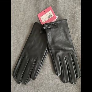 Kate spade leather gloves